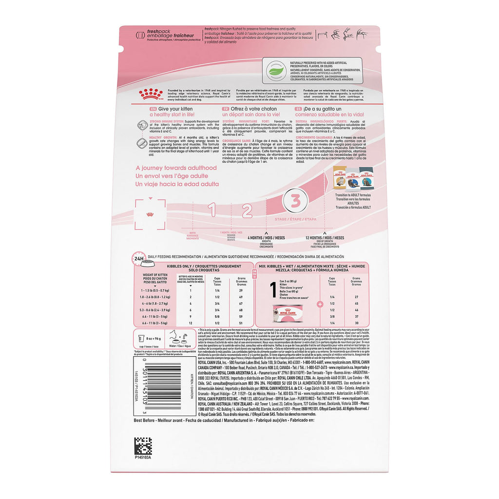 ROYAL CANIN Kitten Food Dry Cat Food, 7 lb Bag
