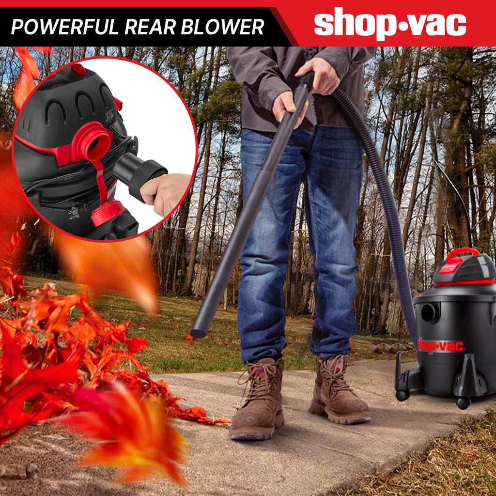 Shop-Vac 5922805 8 Gallon 4.5 Peak HP Wet/Dry Vacuum with Blower Function