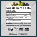 DIM Supplement 400MG Extra Strength | Hormone Balance for Men and Women | Menopause, Acne, Hot Flashes Relief, Prostate Support & Antioxidant Support | Soy-Free, Gluten-Free | SMNutrition | 90 Ct.