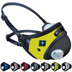 RZ Mask RZM3 - Patented 99.8% Filtration Efficiency All Day Reusable Air Filtration Mask, Anti Fogging, up to 50% Better Breathability, RZ Secure 360° Seal™, and 3 Straps, Trusted by First Responders