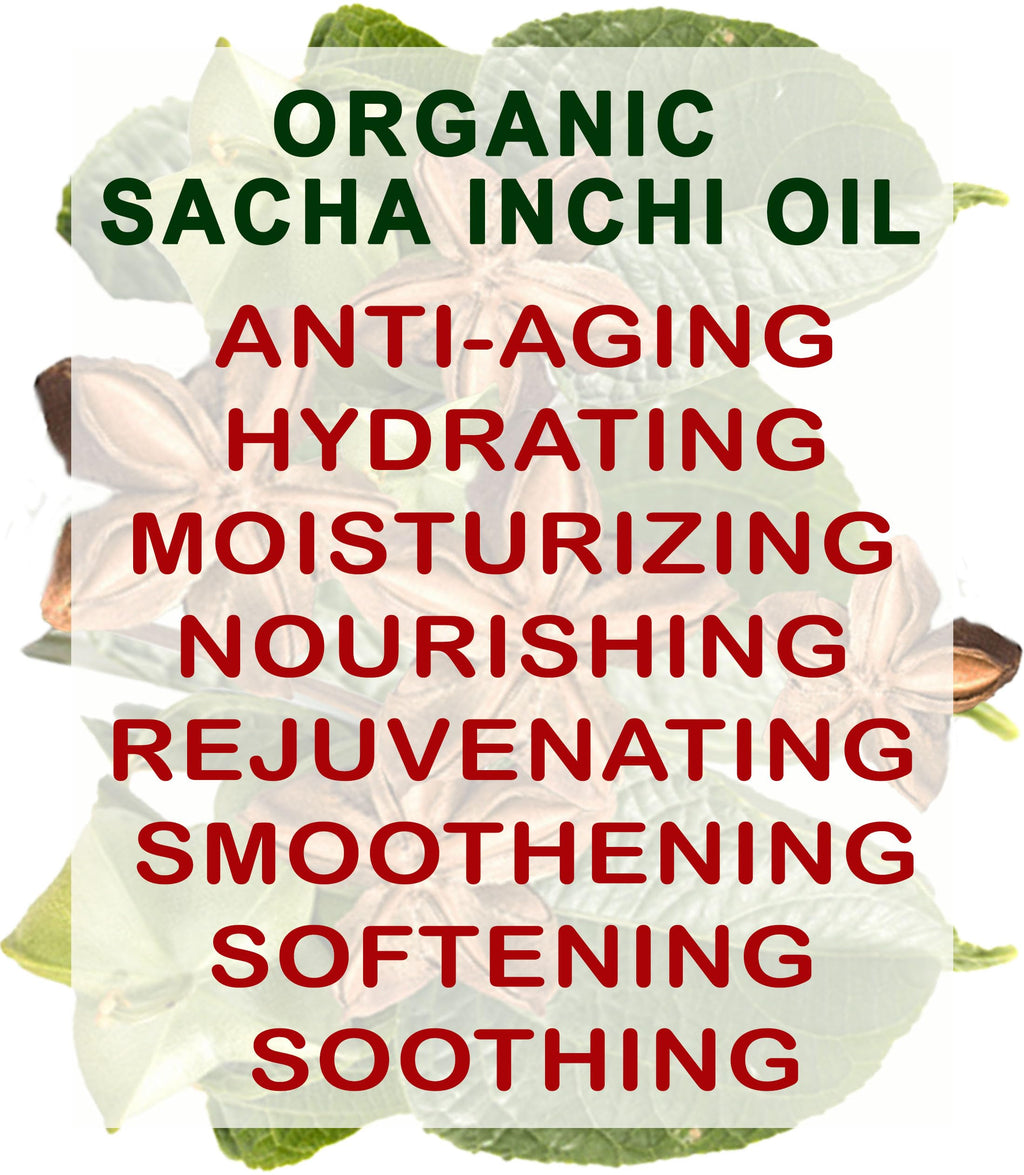 Botanical Beauty Organic SACHA INCHI OIL 100% Natural Pure Undiluted Virgin Unrefined Cold Pressed Carrier Certified Organic Oil For Face, Skin, Hair, Lip, Nails, Rich in Vitamin E (4 Fl Oz 120 ml)