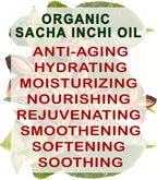 Botanical Beauty Organic SACHA INCHI OIL 100% Natural Pure Undiluted Virgin Unrefined Cold Pressed Carrier Certified Organic Oil For Face, Skin, Hair, Lip, Nails, Rich in Vitamin E (1 Fl Oz 30 ml)