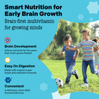 Best Nest Wellness - Mama Bird - Kids Multi+ Liquid Vitamins (31 Servings) Strawberry Flavor - Active Methylated Vitamins, Kids Multivitamin - Organic Superfoods, Enzymes