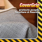 CoverGrip 8 oz Canvas Safety Drop Cloth, 3.5' x 12'