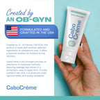CaboCréme Extra Strength Cabbage Breast Cream - 2X Strength for Engorgement Relief and Breastfeeding Weaning Support - Dry Up Breast Milk - OB-GYN Created & Breastfeeding Mother-Approved - 2 oz