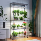 Barrina CX3 Plant Stand with Grow Light, 4-Tier, 108W, 35.4x13.8x70.9IN