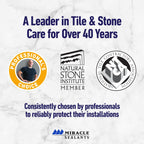 Miracle Sealants Miracle Heavy Duty Non-Acidic Cleaner, Tile & Stone Cleaner & Grout Haze Remover, Quart