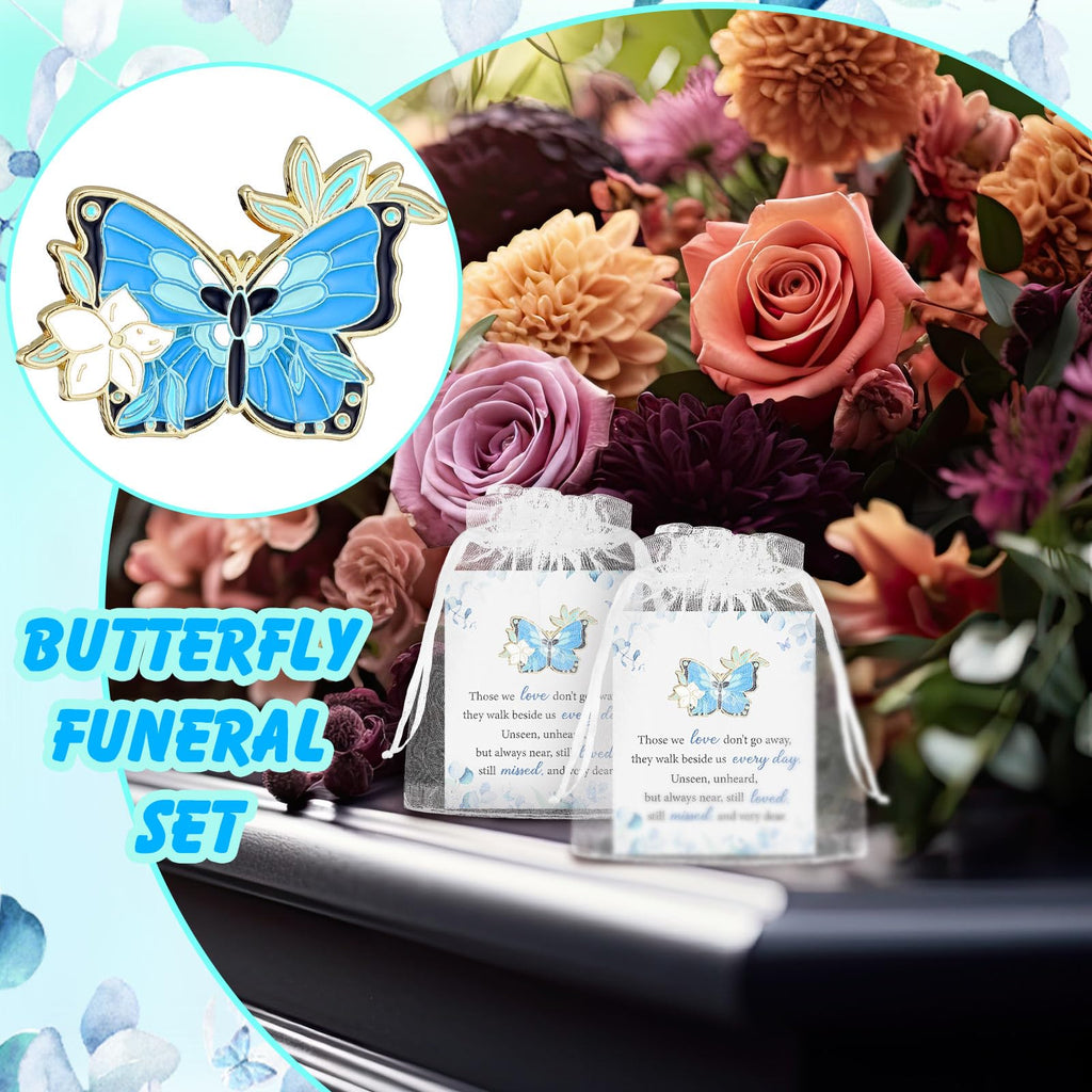 Liliaafar 50 Funeral Favor for Guest Celebration of Life Favors,Blue