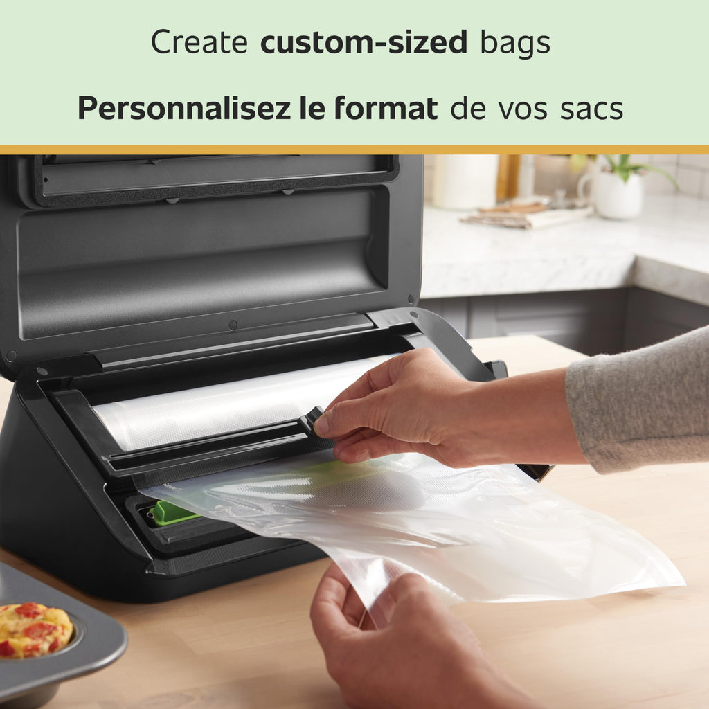 FoodSaver 8" and 11" Vacuum Seal Rolls Multipack | Make Custom-Sized BPA-Free Vacuum Sealer Bags