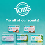 Tom’s of Maine Natural Bar Soap Variety Pack, Lavender & Shea, Creamy Coconut, Orange Blossom, Lemon Bergamot, Dermatologically Tested, Paraben Free, Vegan, 4 Count