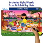 Skillmatics Search and Find Sight Words Educational Game - Reusable Preschool Learning Activities, Perfect for Toddlers & Kids Who Love Toys, Builds Vocabulary, Gifts for Ages 4, 5, 6, 7