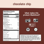 MadeGood Chocolate Chip Chewy Granola Bars, 40-Pack, Gluten Free Snacks