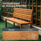 MOLLOR Wood Stain, 16 Oz Water Based Wood Stain and Sealer in One - No Priming, No Top Coat Required, Fast Drying|Low Odor|Non-Toxic, Perfect for Indoor and Outdoor Furniture (Transparent with Tools)