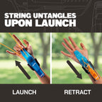 ZipString Aracna Glow-in-the-Dark Webshooter String Launcher Toy