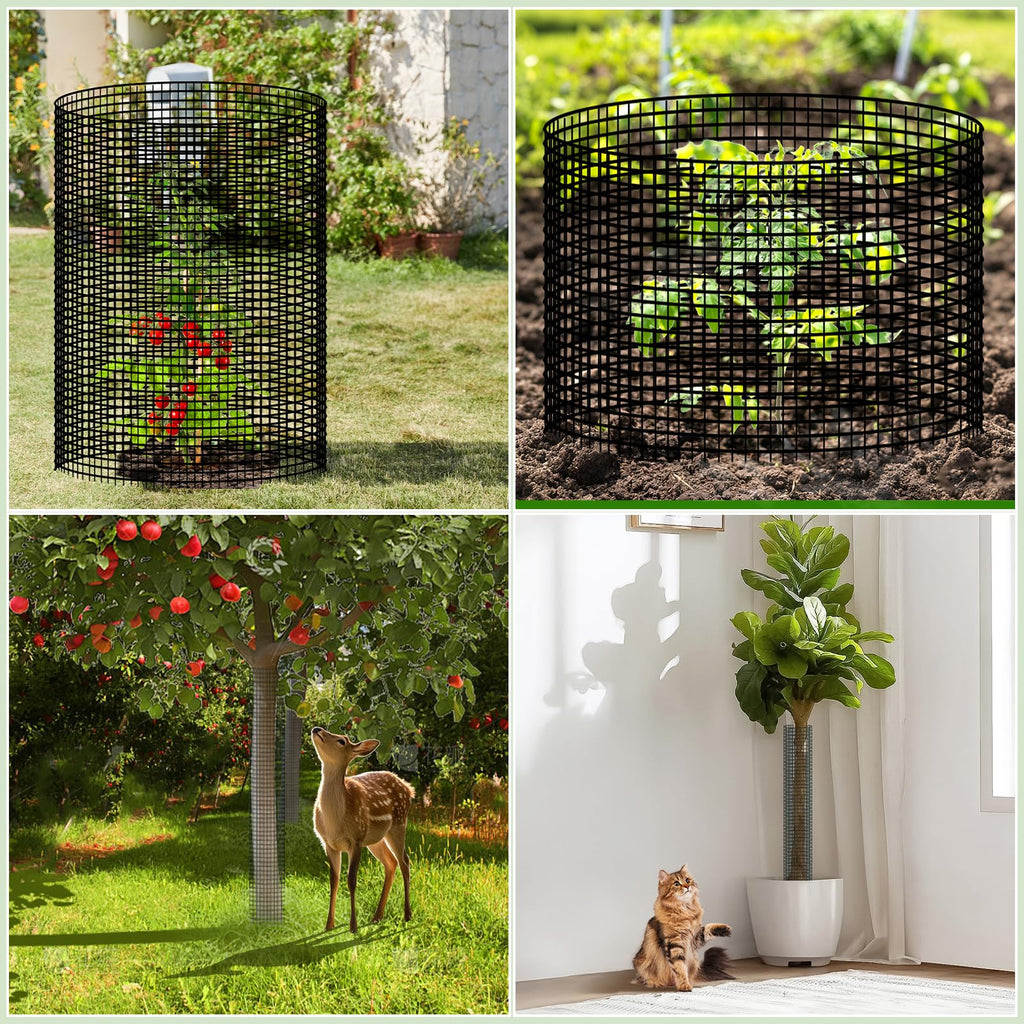 MUDEREK 6 Pack Metal Tree Trunk Protector-48