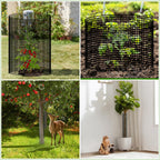 MUDEREK 6 Pack Metal Tree Trunk Protector-48