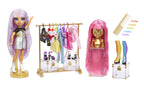 Rainbow High Fashion Studio - Exclusive Doll With Clothing, Accessories & 2 Sparkly Wigs - Create 300+ Looks
