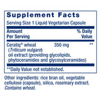 Life Extension Skin Restoring Ceramides* – Wheat Oil Extract – Hydrates & Smooths The Appearance of Fine Lines & Wrinkles – Gluten-Free, Non-GMO, 1-Daily, Vegetarian – 30 Liquid Capsules