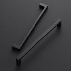 Ravinte 30 Pack 7-1/2 inch Hole Centers Matte Black Cabinet Pulls Kitchen Cabinet Handles Solid Drawer Pulls Kitchen Cabinet Hardware Kitchen Zinc Alloy Drawer Handle Square Bar Cabinet Drawer Handles