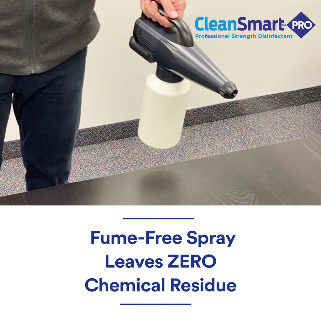 CleanSmart Hospital Disinfectant, Kills 99.9% of Viruses and Bacteria, Hypochlorous Acid Technology, EPA Registered, 1 Gallon (HOCL)