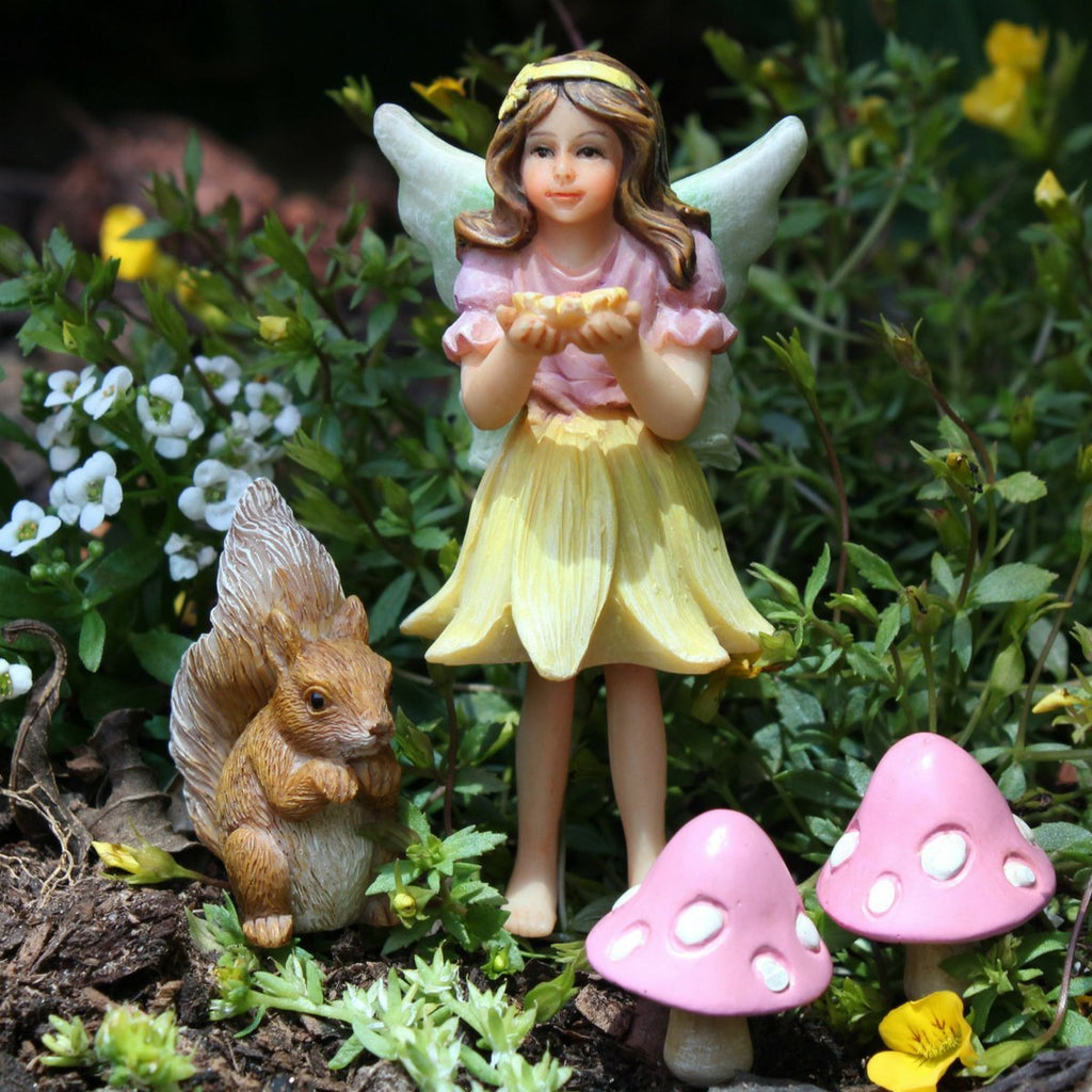 PRETMANNS Fairies for Fairy Garden Outdoor Accessories Kit - 6 Pieces