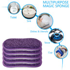 10 Pack Kitchen Dish Sponges Scrubber Non-Scratch Multi-Purpose Dishcloths, Sponge Along with Heavy Duty Scouring Power - Effortless Cleaning of Dishes, Pots and Pans