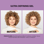 DevaCurl Ultra Defining Gel Strong Hold Non-Crunch Styler, Fragrance Free & Hypoallergenic