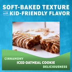 Zbar, Iced Oatmeal Cookie, Soft-Baked Energy Snack Bars, Non-GMO, 12g Whole Grains, USDA Organic Granola Bars, Snacks for Kids (24 Pack)