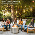 addlon 50FT LED Outdoor String Lights, Remote Dimmable Patio Lights with Timer & 3 Lighting Modes, 16 Shatterproof Edison Bulbs, Waterproof Connectable String Lights for Outside Backyard Party Décor