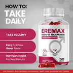 Eremax Gummies - Official EreMax Gummys Advanced Premium Formula Support Maximum Strength, All Natural Ingredients Vitamins for Overall Health & Wellness Reviews, 30 Gummies for 1 Month