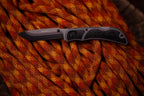 OUTDOOR EDGE 3.5" RazorLite EDC Pocket Knife (Obsidian Black), with Replaceable Blades and Clip, Perfect Carry Knive for Camping, Hunting and Survival, Includes 12 Black Steel Drop Point Blades
