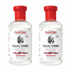 Thayers Alcohol-Free, Hydrating Rose Petal Witch Hazel Facial Toner with Aloe Vera Formula, Vegan, Dermatologist Tested and Recommended, 8.5 Oz (Pack of 2)