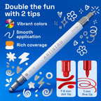 ARTISTRO 36 Metallic Dual-Tip Acrylic Paint Marker Pens