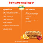 belVita Breakfast Bars Biscuits, Cranberry Orange, 30 Packs