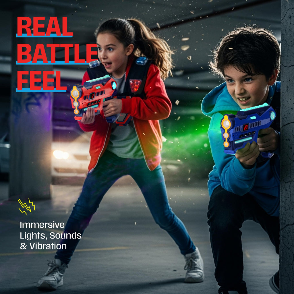 Laser Tag Set of 2 - Gifts for 8 9 10 11 12 13 Year Old Boy Gifts Birthday