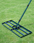 30 Inch Lawn Leveling Rake with 78'' Adjustable Handle for Backyard/Garden