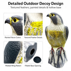 GiftExpress 16.5" Scarecrow Eagle Fake Hawk Decoy Statue, Pest Repellent, Bird Control, Garden Protectors, Outdoor Falcon Garden Décor, Eagle Repeller