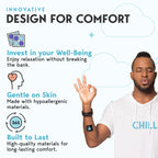 Klova Chill Patches with Clinically Proven Sensoril Ashwagandha, Rhodiola Rosea, Passion Flower, Ginger Root Extract, L-Theanine, GABA and Other Natural Ingredients to Help Destress, Unwind and Relax