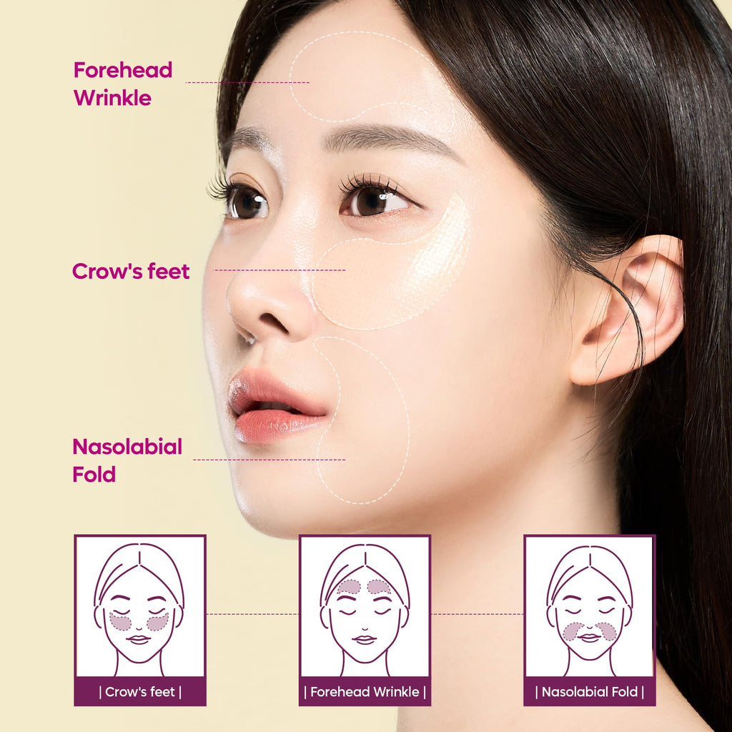 Dr.Melaxin Calcium Volume Eye Patches – Firming Hydrogel Under Eye Masks for Puffiness & Fine Lines, Deep Hydration, 60 Count