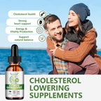 2 Packs 5000mg Citrus Bergamot Liquid Drops-2X Absorption- Cholesterol Lowering Supplement w Soursop, Red Yeast Rice, Olive Leaf, Hight Cholesterol -Soursop Bitters Liquid-Heart & Immune Support