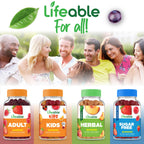 Lifeable Zinc Gummies | 50mg | Great Tasting Natural Flavor Zinc Vitamins | Gluten Free, Vegetarian, GMO-Free Zinc Chewable | for Immune Support | 90 Gummies