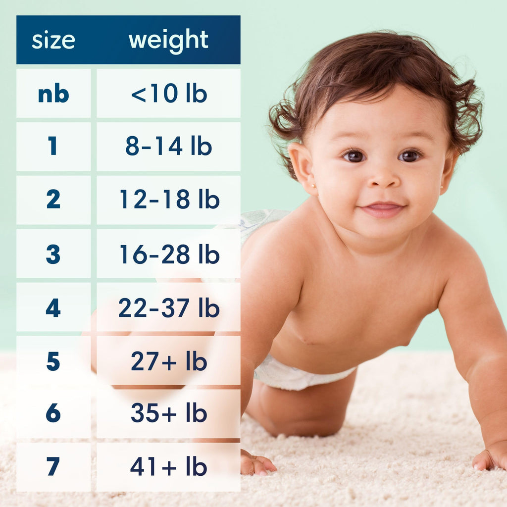 Pampers Pure Baby Diapers, Size 5 (27+ lbs), 132