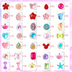 Kids Clip On Earrings for Girls 20/30 Pairs Hypoallergenic Clip on Earrings for Kids Cute Animal Earrings for Little Girls Toddlers Jewelry Set Party Favor Gift (40 Pairs)