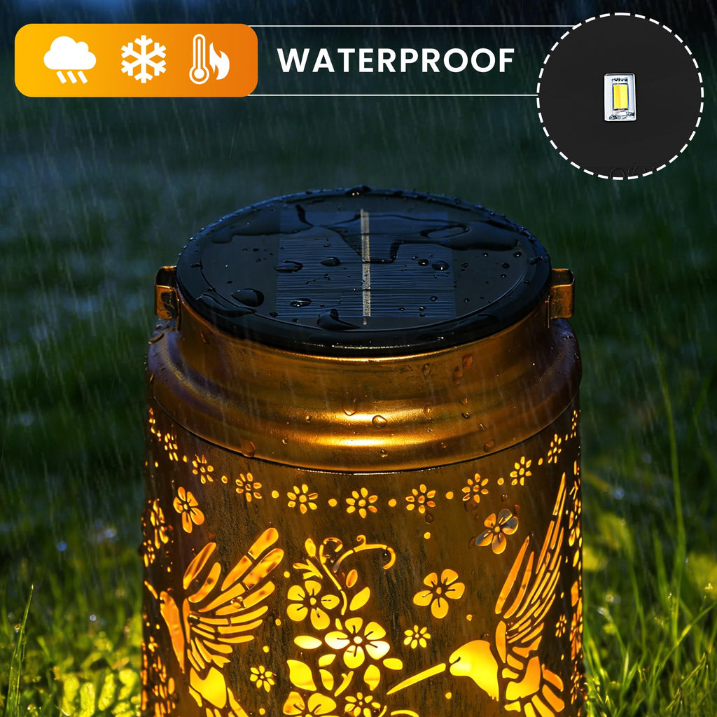 4 Pack Replacement Solar Light Parts for Lantern Solar Light Replacement Tops Waterproof LED Replacement for Outdoor Lanterns 2 Colors(Top 3.34 Inch, Bottom 2.83 Inch)