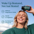 Magnesium Glycinate Complex for Women & Men - 500mg (7-in-1) with D3 & B6, Glycinate, Citrate, Malate, Taurate, Gluconate, Carbonate, & Orotate - Supports Sleep and Muscle Health [Oxide-Free] 60ct