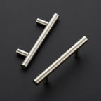 Ravinte 50 Pack 5" Cabinet Pulls Brushed Nickel Stainless Steel Kitchen Drawer Cupboard Pulls Cabinet Handles 5" Length with 3" Hole Center