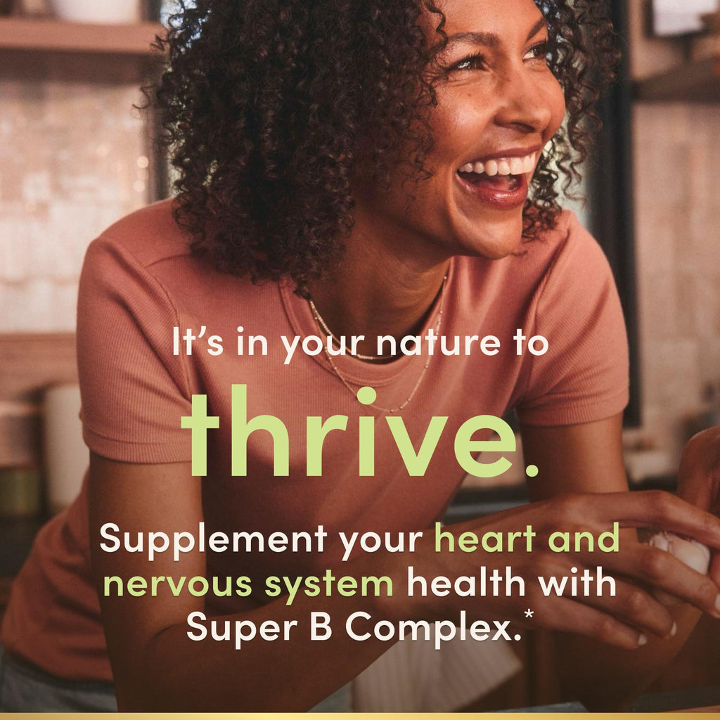 Nature's Bounty Super B Complex with Vitamin C & Folic Acid, Immune & Energy Support, 150 Tablets (Pack of 2)