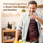 Super Greens #1 Green Superfood Powder | 100% USDA Organic Non-GMO Vegan Supplement | 20+ Whole Foods (Spirulina, Wheat Grass, Barley), Probiotics, Fiber & Enzymes (Original, 30 Servings) (Chocolate)