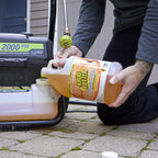 Krud Kutter Concrete & Driveway Pressure Washer Concentrate & Manual Use Cleaner | Cuts Through The Toughest Oil & Grease Stains From Concrete, Asphalt, Stone, Brick, Pavement and More | 1 Gallon