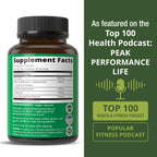 Peak Performance Mood Support Capsule Supplement with 5 Top Ingredients